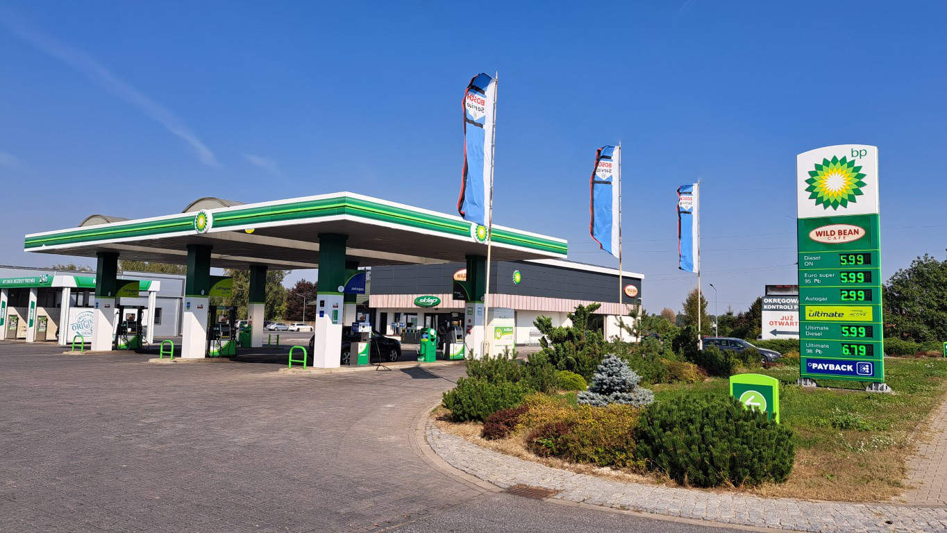 Stacja Paliw BP Węgrów